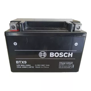Bateria Sellada Gel Bosch Btx9   Motos Cod  Ytx9-bs