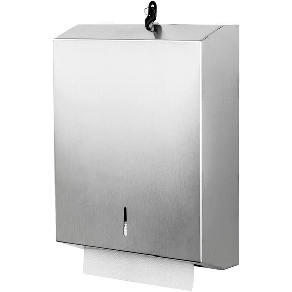 Dispenser Toalla Intercalada Metal Acero Inoxidable Baño