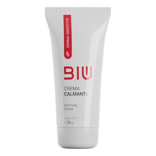 Biu Crema Calmante Derma Sensitive 70g Piel Reactiva Tipo de piel Sensible