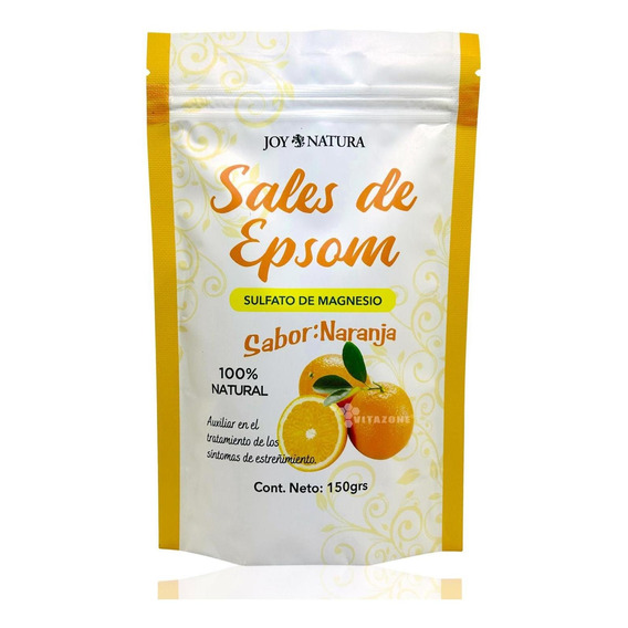 Sal De Epsom (sulfato De Magnesio) 150 Grs Joy Natura