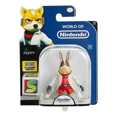 Figura World Of Nintendo Peppy Starfox