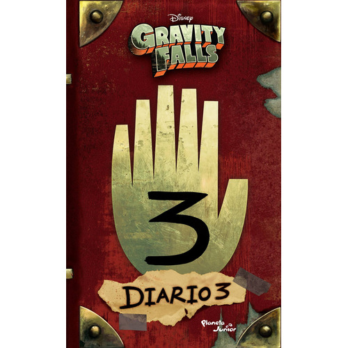 Gravity Falls. Diario 3, de Disney. Serie Disney Editorial Planeta Infantil México, tapa blanda en español, 2017