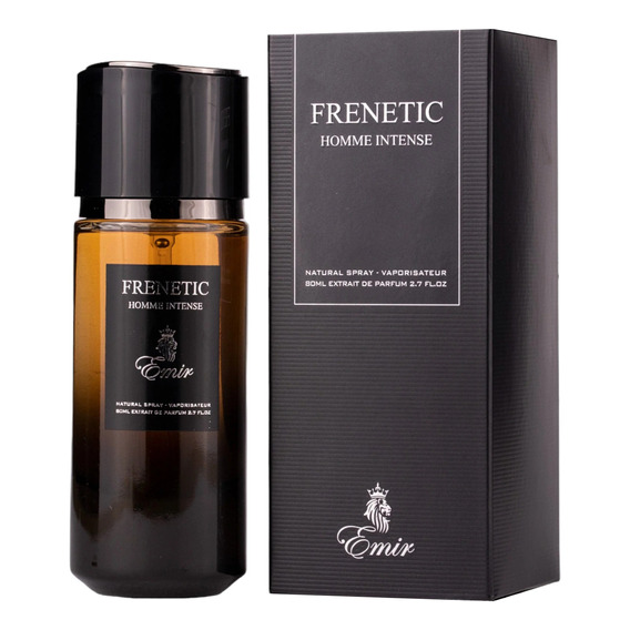Perfume Emir Frenetic Homme Intense Extrait 80ml Hombre