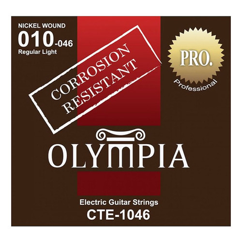Olympia Cuerdas Para Guitarra Eléctrica 10-46