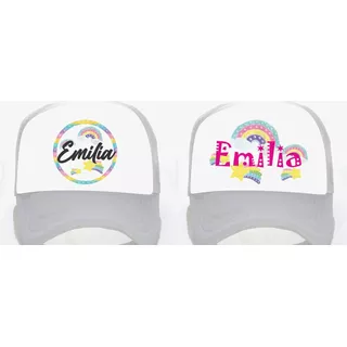 Gorro De Tela Blanco Personalizado Egresados 