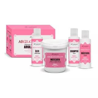 Kit Argilotherapy All Nature Mini Tratamento Poderoso