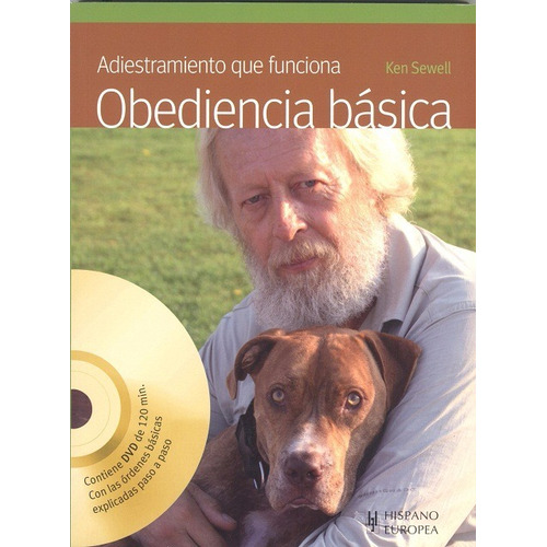 Obediencia Basica Adiestramiento Perro Libro + Dvd - Hispano