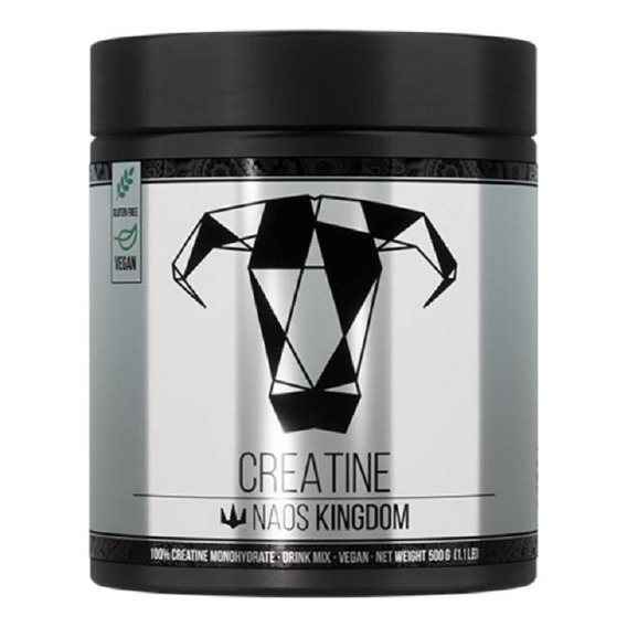 White Bull Vegan Creatine 500gr - Naos Kingdom Sabor Sin Sabor