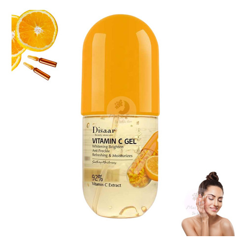 Gel Facial Hidratante Calmante Con Vitamina C Disaar Tipo de piel Todo tipo de piel