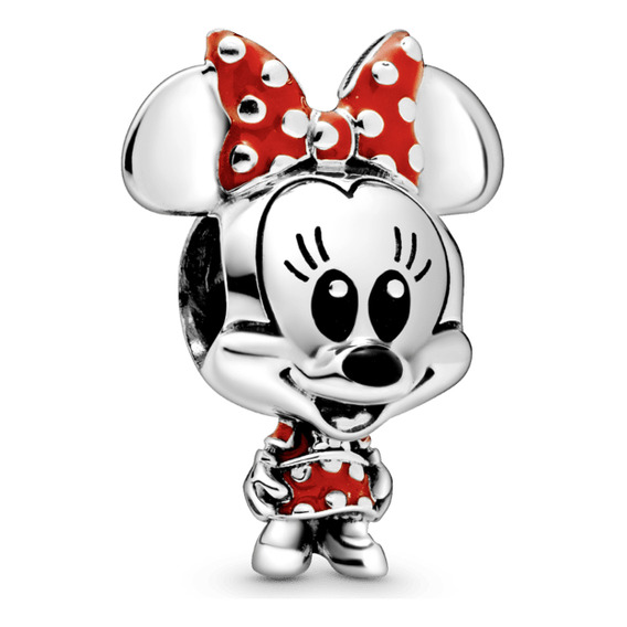 Charm Pandora Vestido De Luna Y Moño De Minnie Mouse