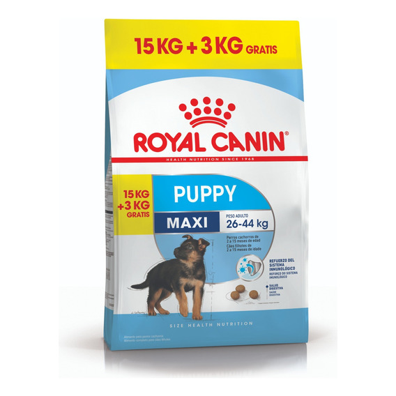 Royal Canin Maxi Puppy X 15 + 3 = 18 Kg Kangoo Pet