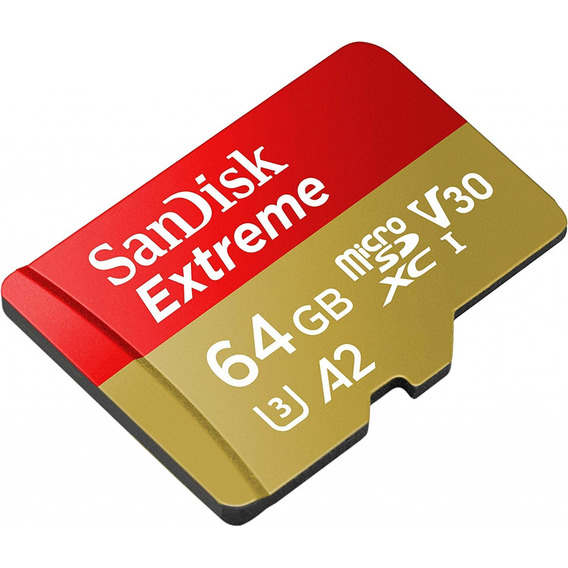 Memoria Micro Sd Sandisk Extreme A2 64gb Sdxc C10 4k Gopro