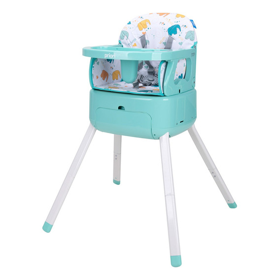 Silla Comedor Bebe Priori Bony Color Verde Claro Comedor Booster