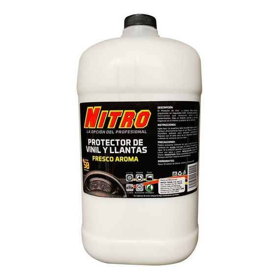 Nitro Protector De Vinil Con Aroma De 4 Litros Color Blanco