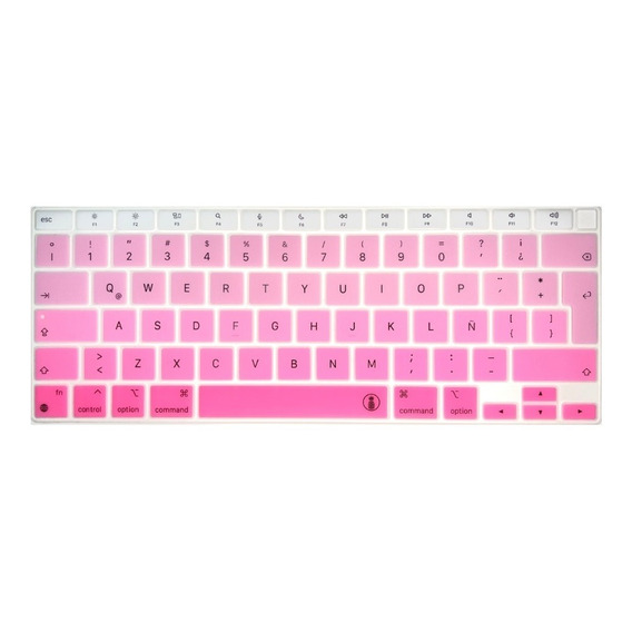 Funda Teclado Para Macbook Air 13´ M1 A2337 Latino