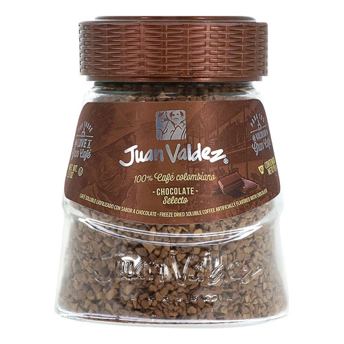 Cafe Soluble Liofilizado Chocolate Juan Valdez 95 Grs
