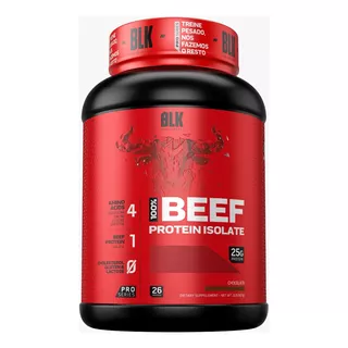 Whey Protein Beef Blk 410 Beef Protein, 907 G, Blk Performance, Sabor A Chocolate
