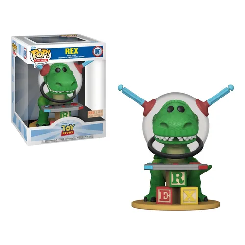 Funko Pop! Deluxe Toy Story Rex #1091 Exclusivo Funko Pop! Deluxe Toy Story Rex #1091 Exclusivo