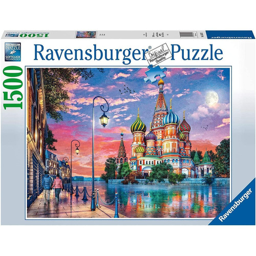 Rompecabezas Ravensburger Paisaje Moscú 1500 Piezas 14+