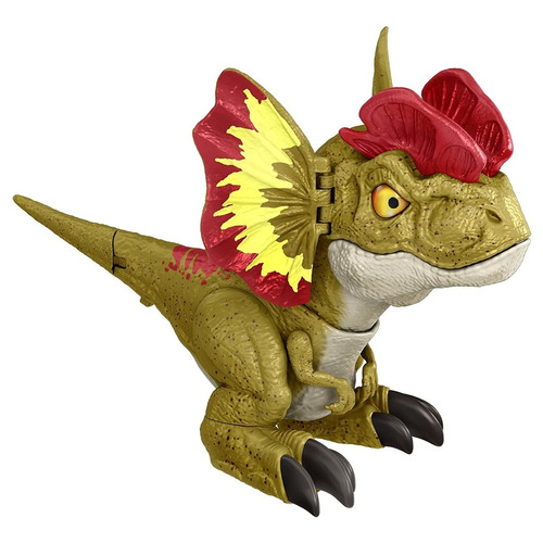 Muñeco dinosaurio Dilophosaurus de Jurassic World - Mattel
