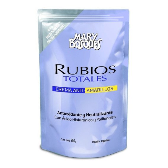 Mary Bosques Rubios Totales Desamarillador X 250g Doypack