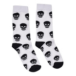 Medias Largas Marihuana Crazy Socks Alien Calaveras 