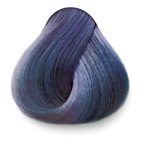 Kit Tinta Küül Color System  Hair color cream metálicos tono azul metálico para cabello