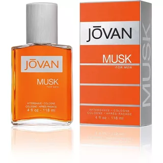 Jovan Musk For Men Aftershave Colonia 118ml Volumen De La Unidad 118 Ml