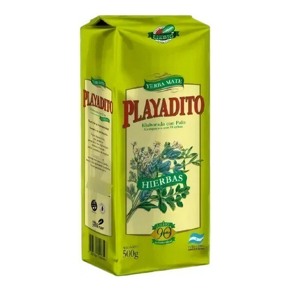 Yerba Mate Con Hierbas Paquete 500 Gr Playadito