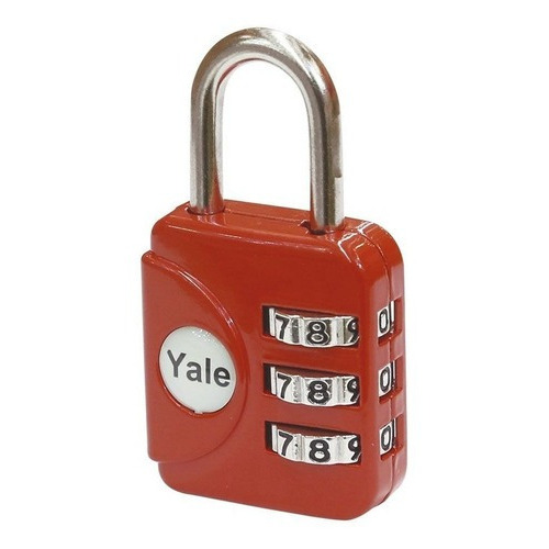 Candado Yale Yp1 Rojo