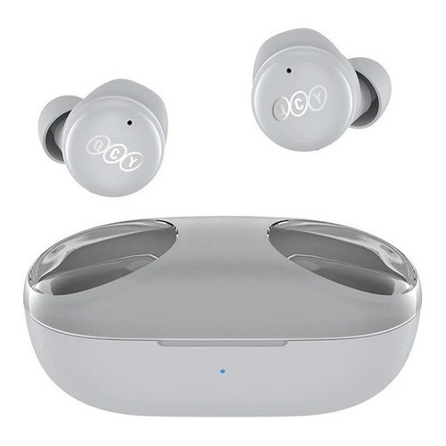 Qcy - Audífonos Inalámbricos T17s Aptx Qualcomm Bluetooth Color Gris
