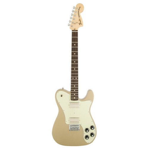 Guitarra eléctrica Fender Artist Chris shiflett telecaster deluxe telecaster de aliso shoreline gold poliéster brillante con diapasón de palo de rosa