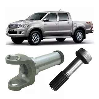 Luva + Ponta Cardan Traseiro Hilux 2005 A 2014