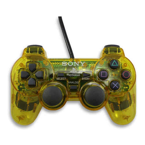 Control joystick Sony PlayStation Dualshock 2 lemon yellow