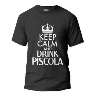 Polera Keep Calm And Drink Piscola Frases Chilenas Fiestas