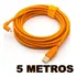 Cable USB de alta velocidad para Nikon D750 D5200 Color Naranja-Oscuro