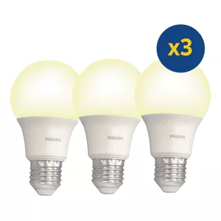 Ampolleta Led A60 Ecohome 12w 900lm Pack 3un Philips