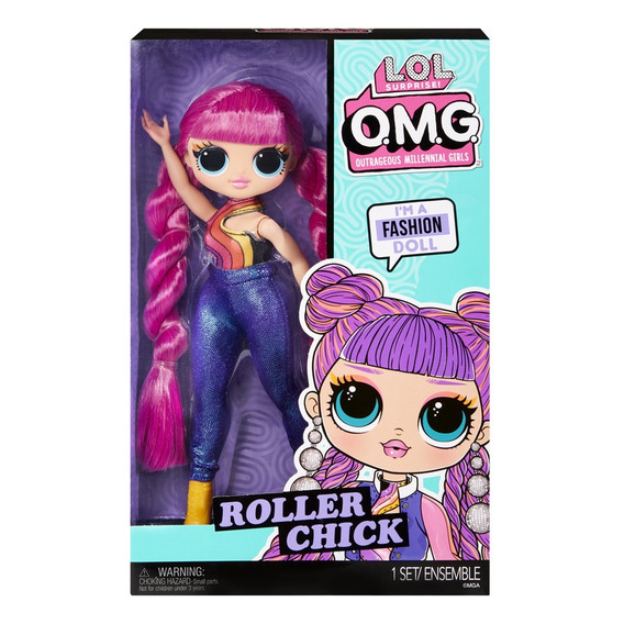 Lol Surprise Roller Chick Muñeca Mid OPP OMG Doll 578383