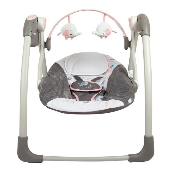 Silla mecedora para bebé Infanti Swing rosa