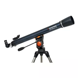 Telescopio Refractor Astromaster 70az, Color Azul