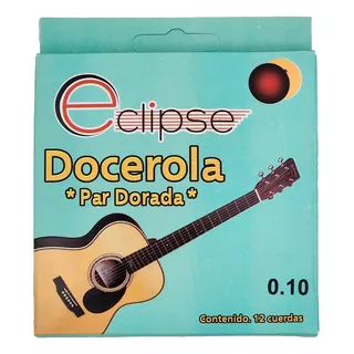 Cuerdas Eclipse Para Docerola Pareada Dorada Envio Gratis