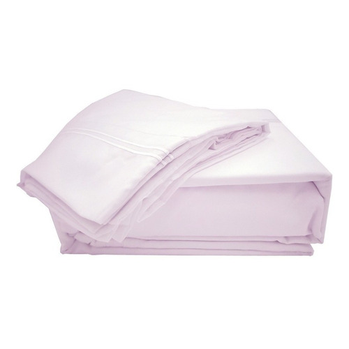 Juego de sábanas 3Angeli Luxury bed Sábanas de lujo 1800 hilos color rosa con diseño lisa para colchón de 200cm x 150cm x 35cm