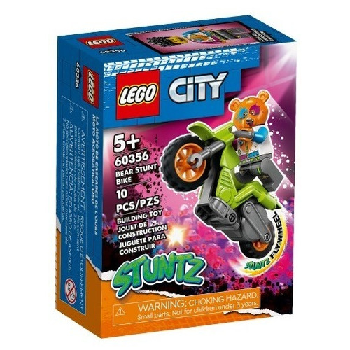Kit Lego City Moto Acrobática De Oso 60356 - 10 Piezas 5