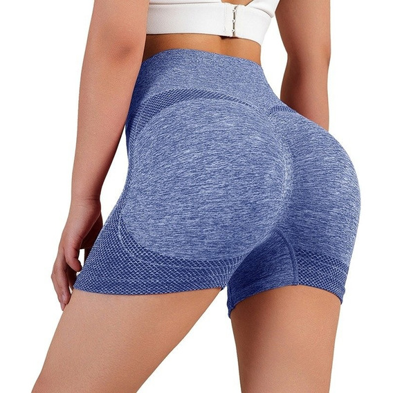 Licra Dama Corta Levanta Cola Push Up Deportivo