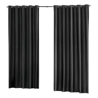 Cortina Para Sala Quarto 4x2 Blackout Pvc Veda Luz 100%