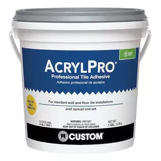 Acryl Pro Adhesivo Profesional Para Azulejos De Ceramica 