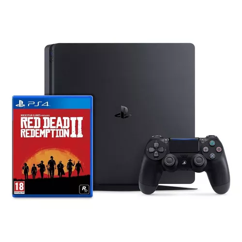  Sony PlayStation 4 Pro (1TB) Console with Red Dead