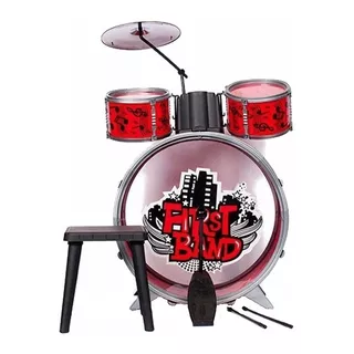 Bateria Grande First Band Color Rojo Art.fd2541