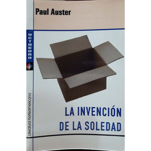 La Invención De La Soledad, De Paul Auster. Editorial Octaedro En Español