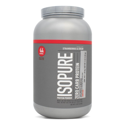 Nature´s Best Zero Carb Isopure 3 Lbs Sabor Fresa